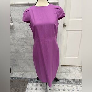 NWT Ann Taylor Lavender Sheath Dress